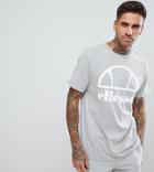 Ellesse Trista Crew Neck T-shirt In Gray - Gray
