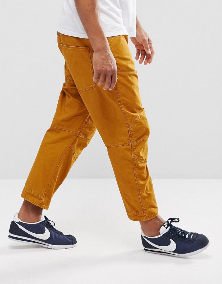 G-star 5620 3d Loose 7/8 Pant Dark Vulcan - Tan