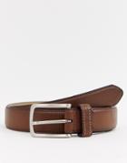 Ben Sherman Textured Belt In Tan - Tan