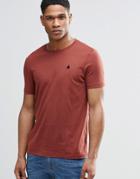 Asos Logo T-shirt With Crew Neck In Red