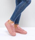 Adidas Originals Pink Stan Smith Satin Quilted Sneakers - Pink
