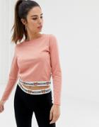 Moschino Long Sleeve T-shirt - Pink