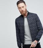 Heart & Dagger Paisley Bomber - Black