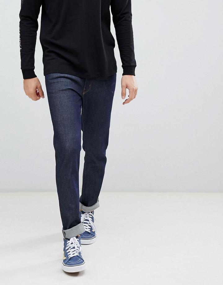 Weekday Friday Skinny Jeans Soaked - Navy