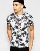Another Influence Palm Print T-shirt - White