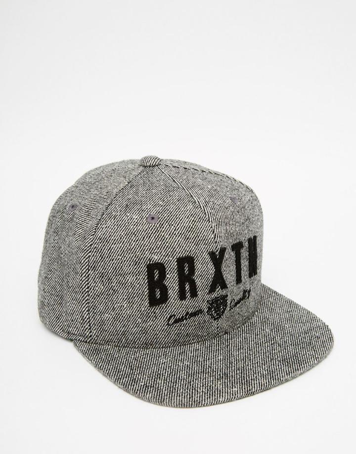 Brixton Ronan Snapback Cap - Black