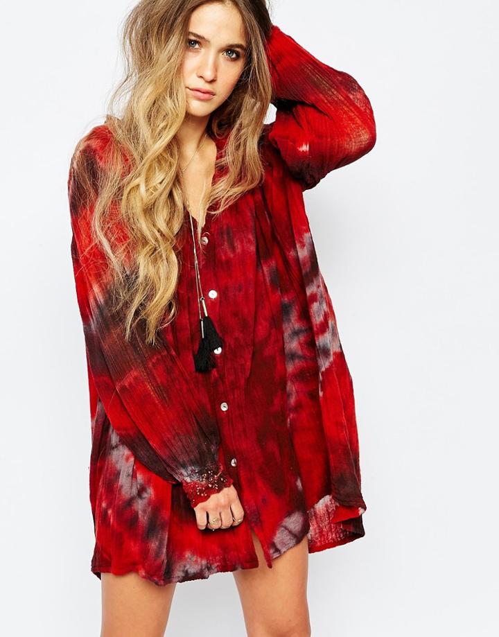 Jen's Pirate Booty Hera Swing Dress With Blouson Sleeves