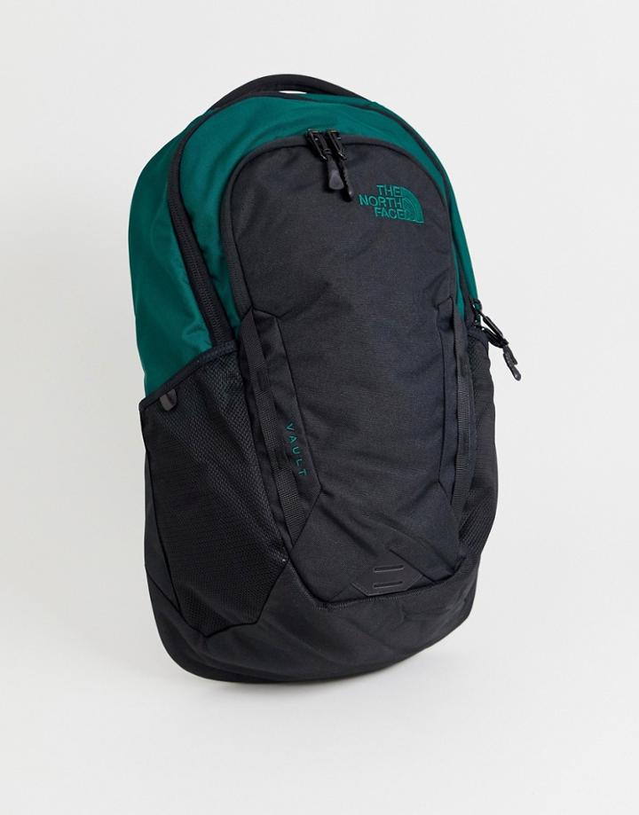 The North Face Vault Backpack 28 Litres In Green/black - Green