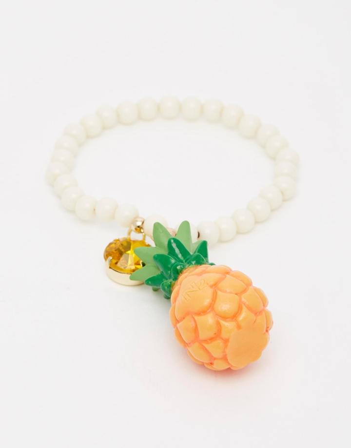 N2 By Les Nereides Pineapple Bracelet - Yellow