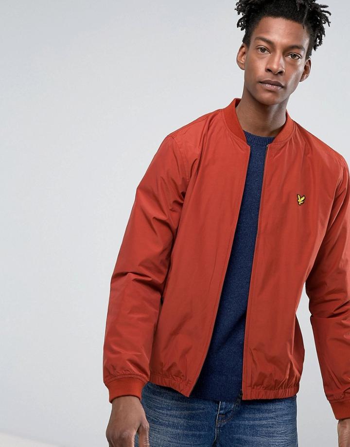 Farah Bellinger Bomber Jacket - Red