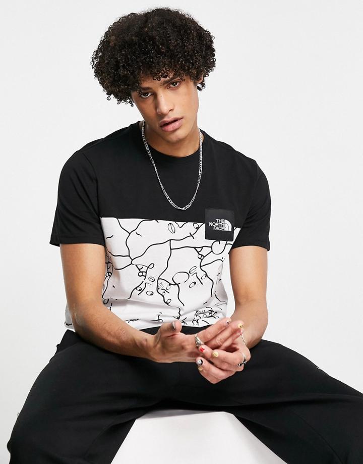 The North Face Search And Rescue Printed T-shirt In White