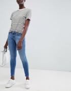 Selected Elena Skinny Jeans - Blue
