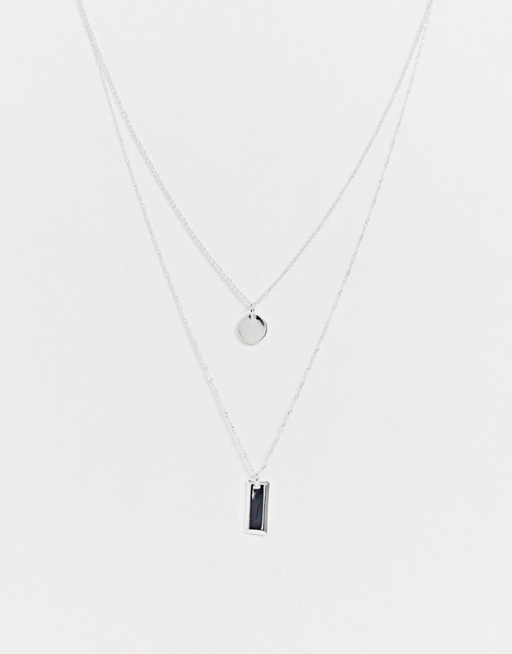 Weekday Necklace In Silver - Silver