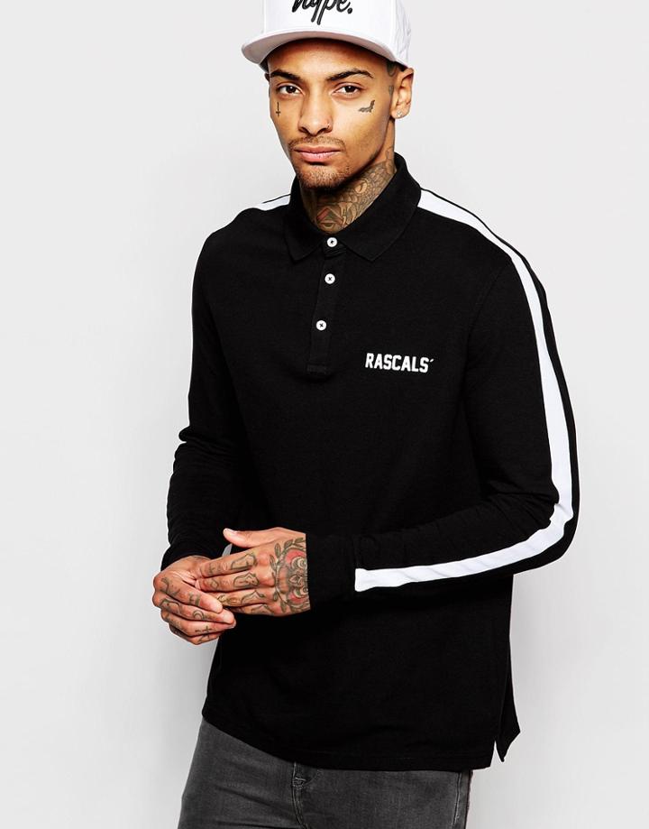 Rascals Long Sleeve Polo Shirt