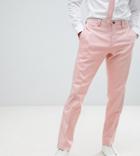 Noak Skinny Wedding Suit Pants - Pink