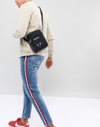 Versace Jeans Flight Bag In Black - Black