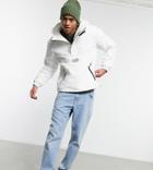 Pull & Bear Anorak In White-brown
