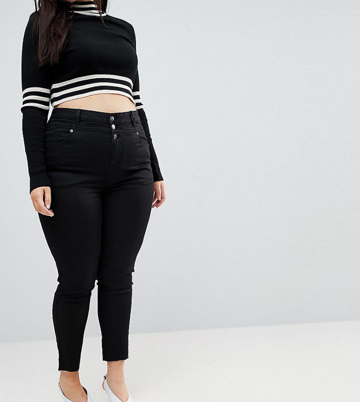 New Look Curve 5 Pocket Jegging - Black