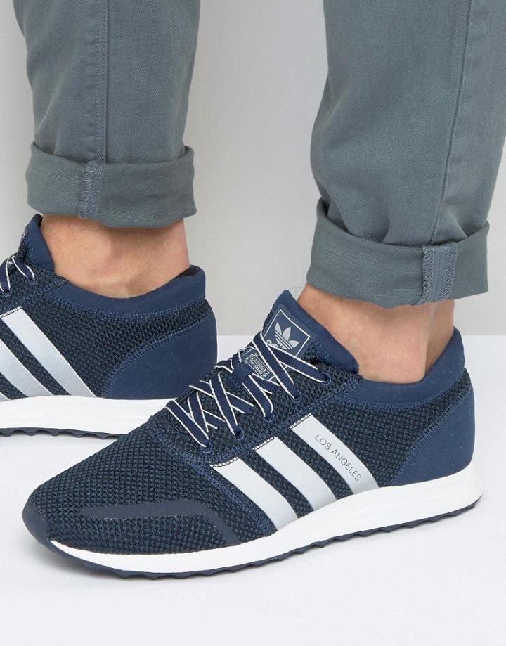 Adidas Originals Los Angeles Sneakers In Navy S75990 - Navy