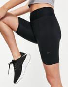 Nike 7-inch Mid Rise Legging Shorts In Black