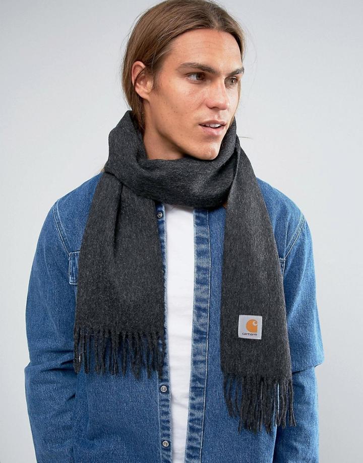 Carhartt Wip Wool Clan Scarf - Gray