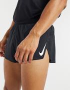 Nike Running Aeroswift Stride 2 Inch Shorts In Black