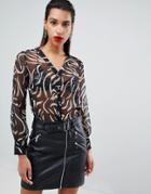 Morgan Printed Blouse