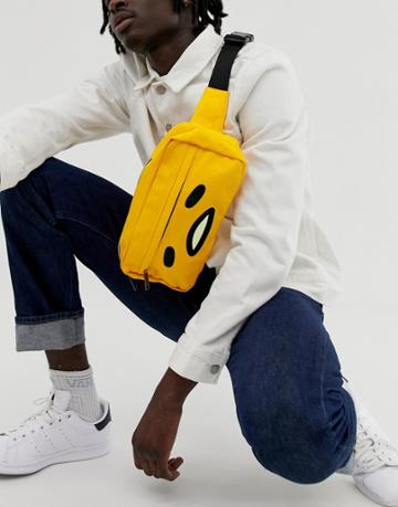 Mi-pac X Gudetama Crossbody Bag - Yellow