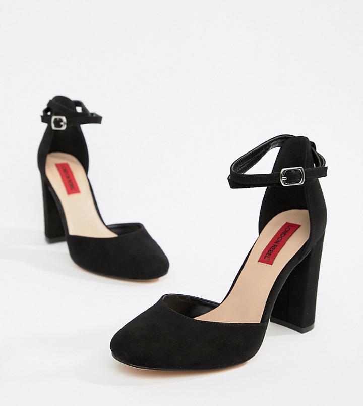 London Rebel High Heels - Black
