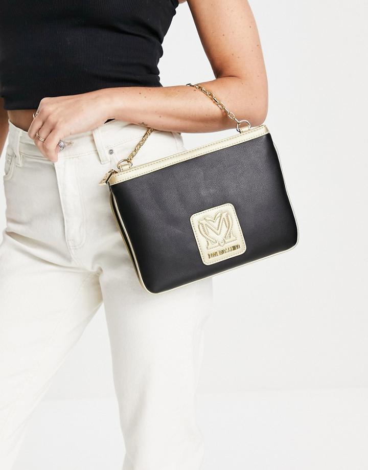 Love Moschino Top Handle Crossbody Bag In Multi