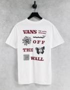 Vans Earthlings Back Print T-shirt In White