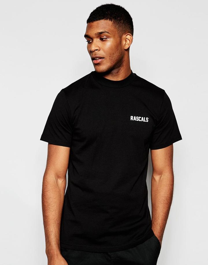 Rascals T-shirt With Logo - Black