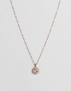 Ted Baker Sirou Crystal Daisy Lace Pendant - Gold
