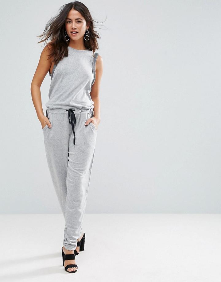 Y.a.s Loelle Casual Jumpsuit - Gray