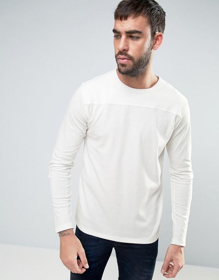 Ymc Perforated Moto Top - White