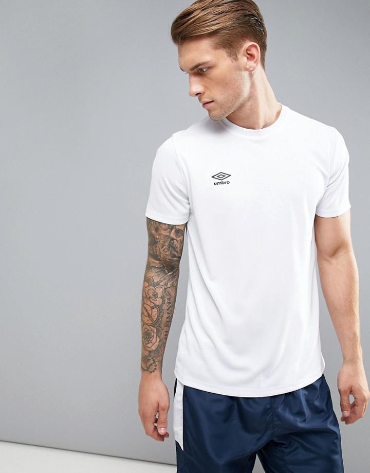 Umbro Poly Gym T-shirt - White