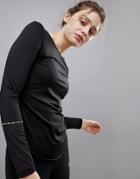 Only Play Long Sleeve Breathable Running Top - Black
