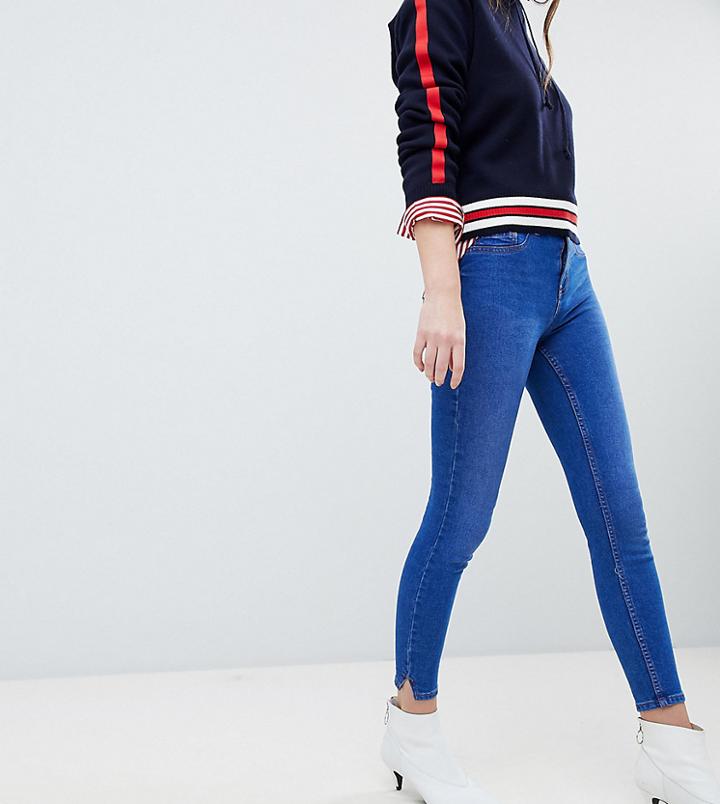 New Look Jenna Skinny Jean With Frayed Hem