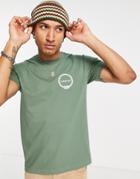 Parlez Hitch Embroidered T-shirt In Green
