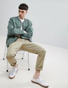 Weekday Impasto Fleece Lined Jacket-green
