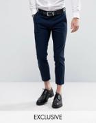 Only & Sons Skinny Cropped Pants - Navy
