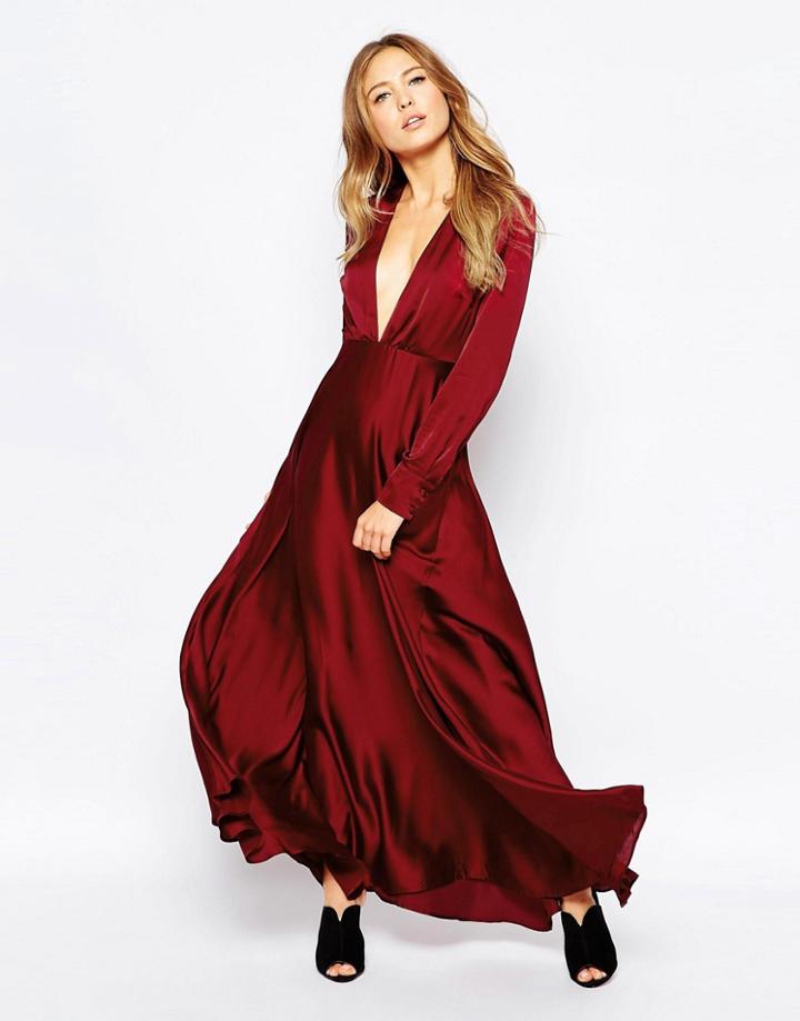 Jovonna Premier Hollywood Maxi Dress - Red