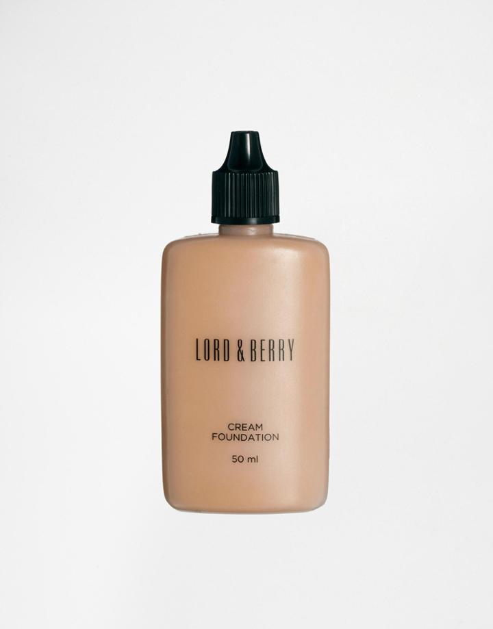 Lord & Berry Cream Foundation - Caramel $35.00