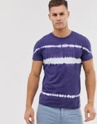 Jack & Jones Originals Tie-dye T-shirt In Purple - Purple