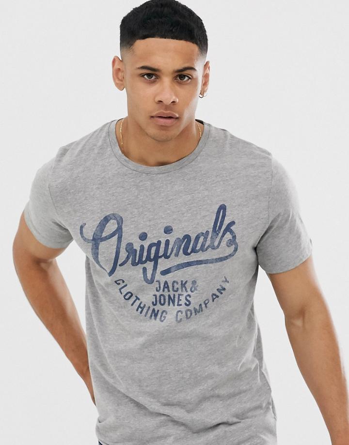 Jack & Jones Large Logo T-shirt-white