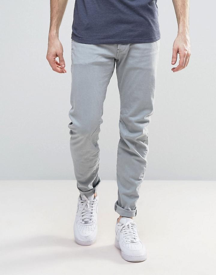 G-star Arc 3d Slim Jean Correct Gray Wash - Gray