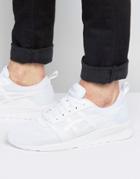 Asics Lyte Jogger Sneakers In White H7g1n 0101 - White