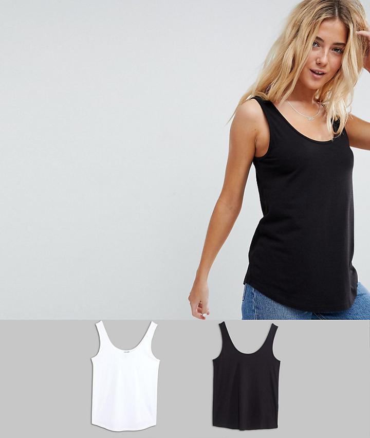 Asos Design Ultimate Tank 2 Pack Save-multi