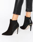 Lipsy Bailey Heeled Ankle Boots - Black