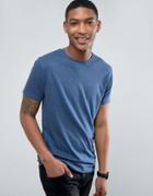 Brave Soul Marl T-shirt - Blue
